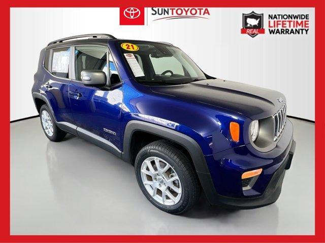 used 2021 Jeep Renegade car, priced at $16,900