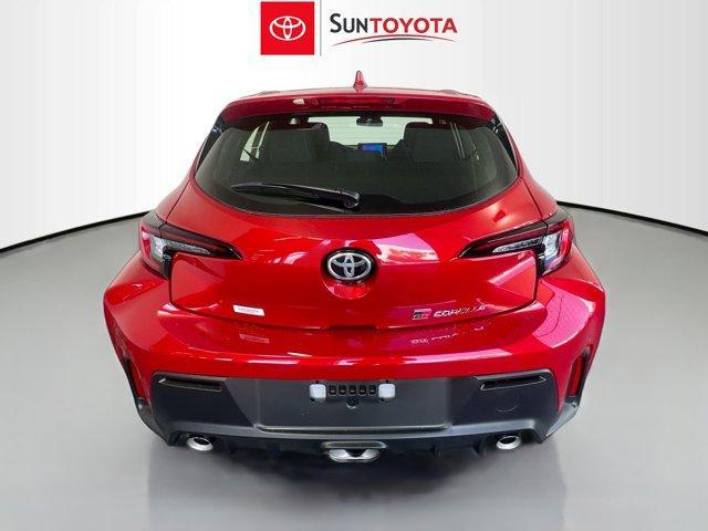 new 2025 Toyota GR Corolla car, priced at $39,878