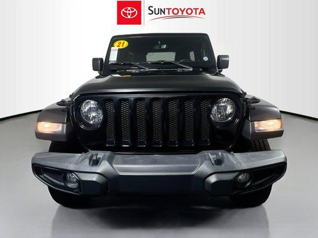 used 2021 Jeep Wrangler Unlimited car, priced at $35,728