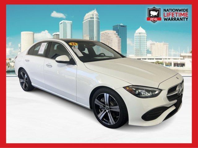 used 2023 Mercedes-Benz C-Class car, priced at $35,000