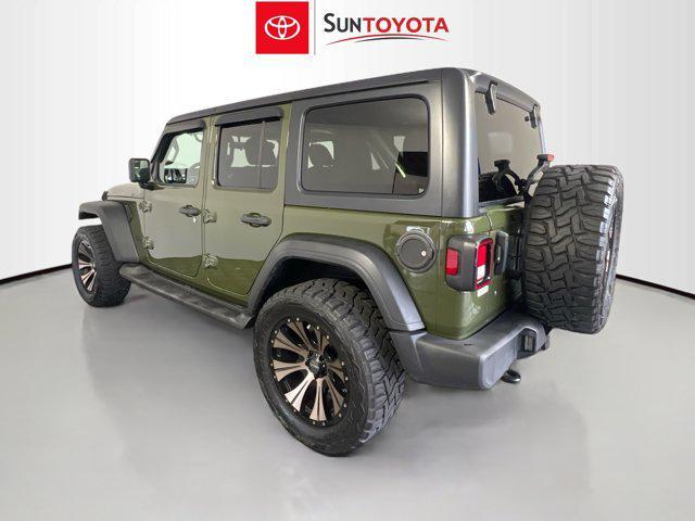 used 2020 Jeep Wrangler Unlimited car, priced at $26,990
