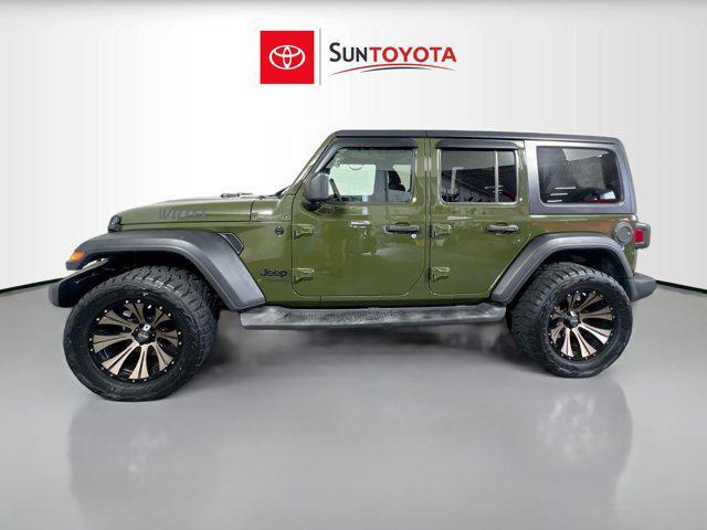 used 2020 Jeep Wrangler Unlimited car, priced at $26,990