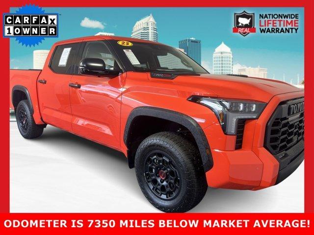 used 2023 Toyota Tundra Hybrid car, priced at $65,697