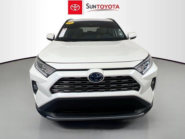 used 2021 Toyota RAV4 Hybrid car, priced at $29,989