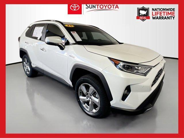 used 2021 Toyota RAV4 Hybrid car, priced at $29,989