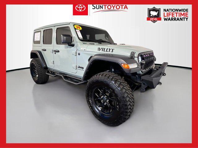 used 2024 Jeep Wrangler car, priced at $43,990
