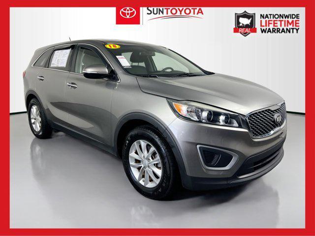 used 2018 Kia Sorento car, priced at $17,300