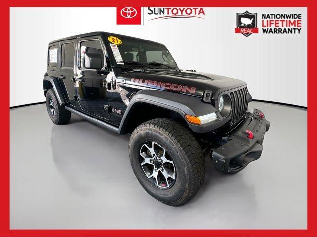 used 2021 Jeep Wrangler Unlimited car, priced at $28,819