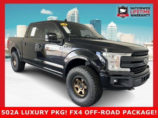 used 2018 Ford F-150 car, priced at $26,379