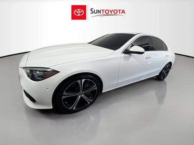 used 2024 Mercedes-Benz C-Class car, priced at $35,989