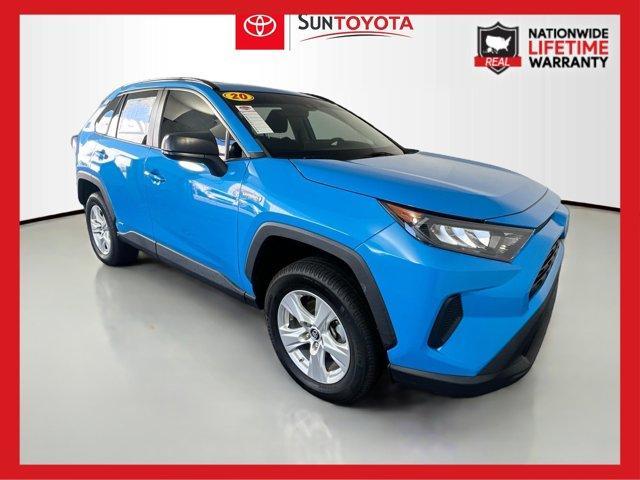 used 2020 Toyota RAV4 Hybrid car, priced at $24,359