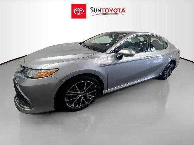 used 2021 Toyota Camry Hybrid car, priced at $21,965