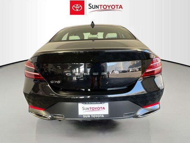 used 2024 Genesis G70 car, priced at $29,677
