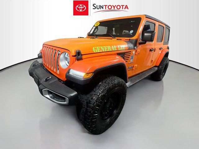 used 2018 Jeep Wrangler Unlimited car, priced at $24,750