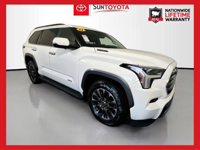used 2023 Toyota Sequoia car, priced at $66,450