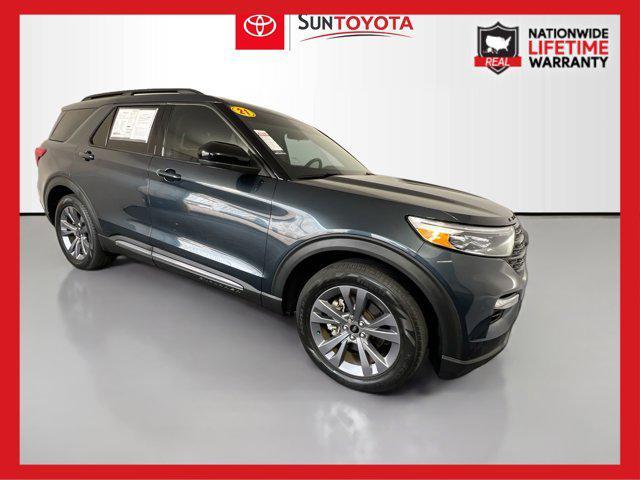 used 2022 Ford Explorer car, priced at $30,607