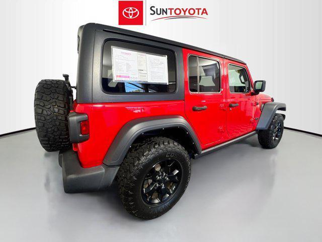used 2021 Jeep Wrangler Unlimited car, priced at $26,990