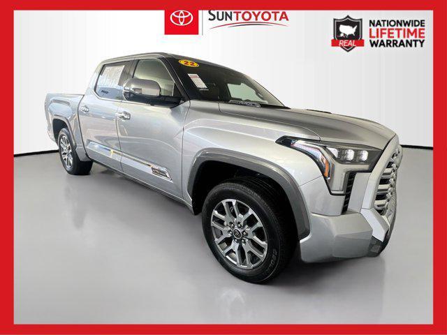 used 2022 Toyota Tundra Hybrid car, priced at $52,633