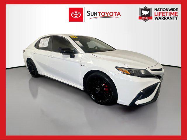 used 2021 Toyota Camry car, priced at $21,977