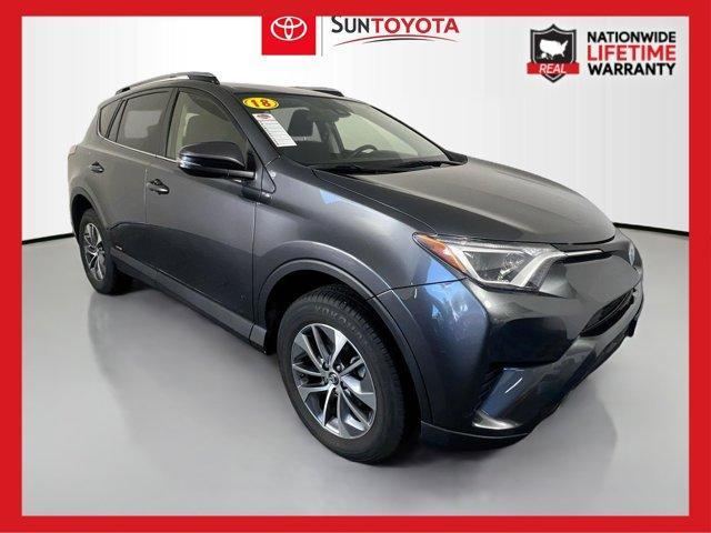 used 2018 Toyota RAV4 Hybrid car, priced at $22,418