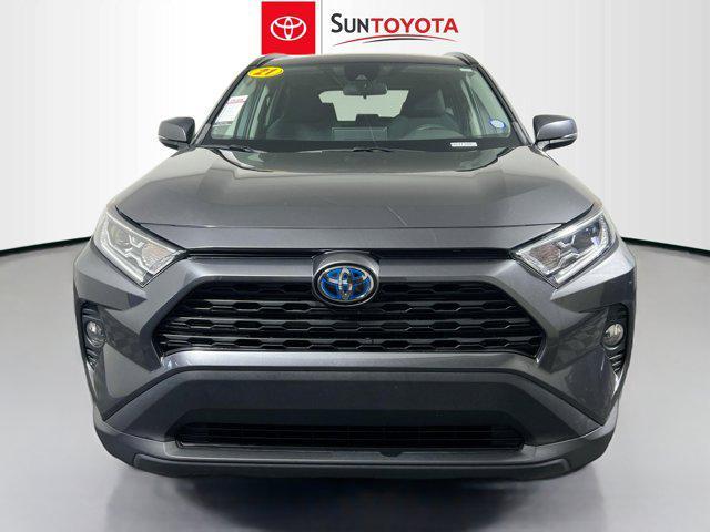 used 2021 Toyota RAV4 Hybrid car, priced at $24,991