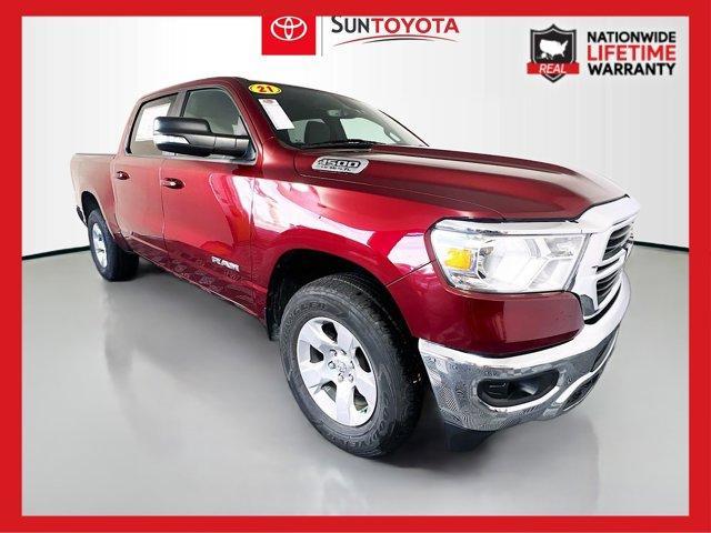 used 2021 Ram 1500 car, priced at $30,989