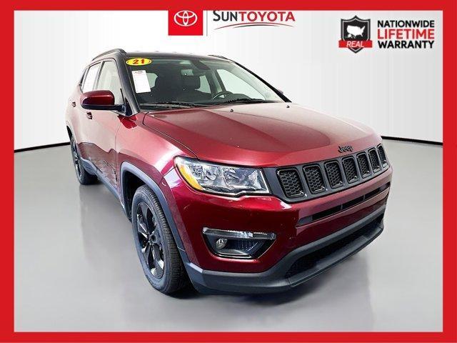 used 2021 Jeep Compass car, priced at $15,969