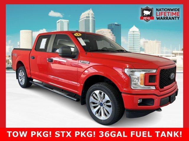 used 2018 Ford F-150 car, priced at $17,897