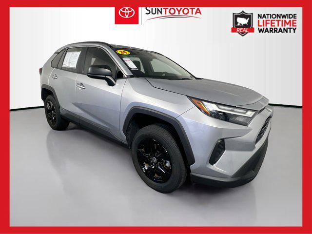 used 2024 Toyota RAV4 Hybrid car, priced at $27,140