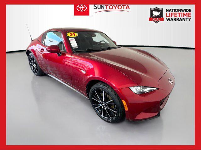 used 2024 Mazda MX-5 Miata RF car, priced at $30,257