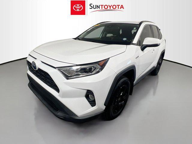 used 2021 Toyota RAV4 Hybrid car, priced at $23,934
