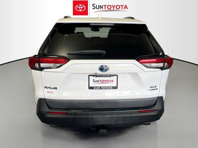 used 2021 Toyota RAV4 Hybrid car, priced at $23,934