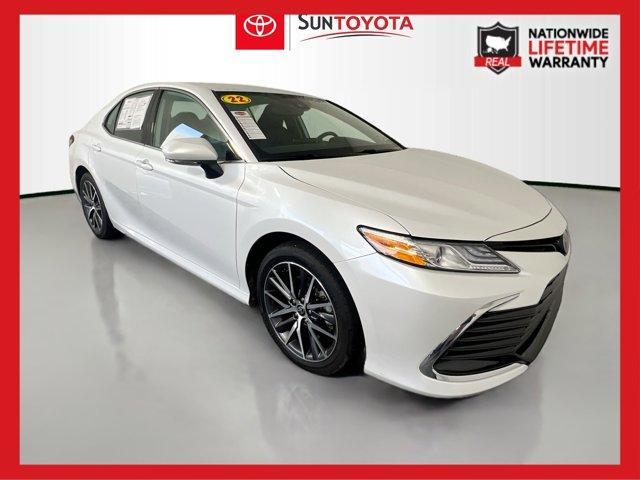 used 2022 Toyota Camry Hybrid car, priced at $29,625