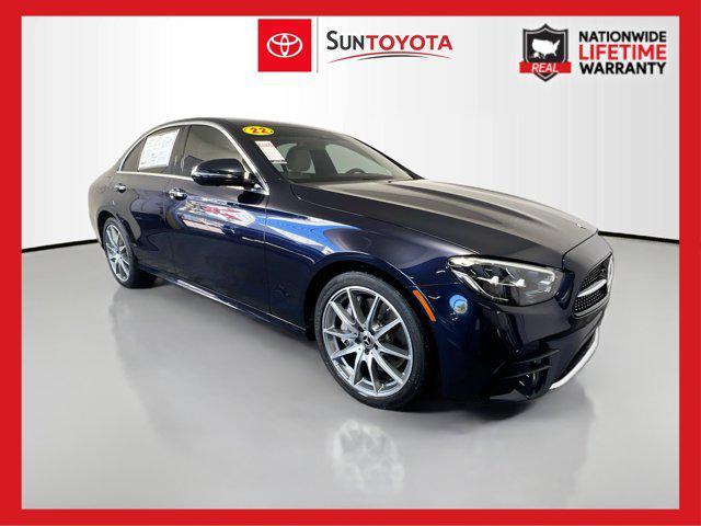 used 2022 Mercedes-Benz E-Class car, priced at $38,918