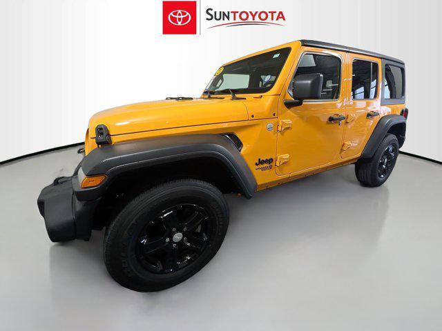 used 2021 Jeep Wrangler Unlimited car, priced at $27,912
