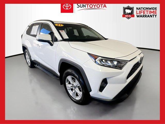 used 2021 Toyota RAV4 car, priced at $21,990