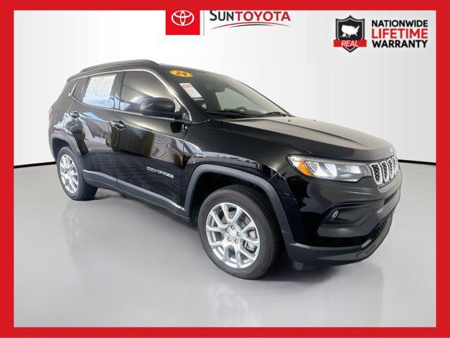 used 2024 Jeep Compass car, priced at $27,350