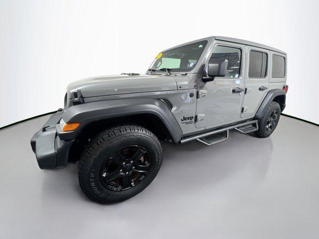 used 2021 Jeep Wrangler Unlimited car, priced at $28,645