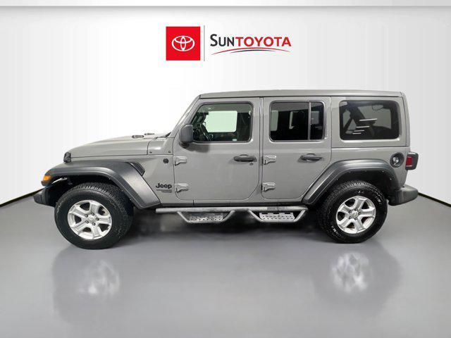 used 2021 Jeep Wrangler Unlimited car, priced at $31,979