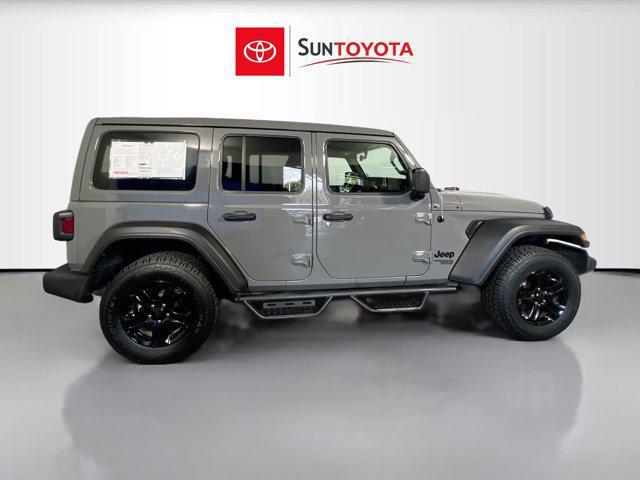 used 2021 Jeep Wrangler Unlimited car, priced at $28,645