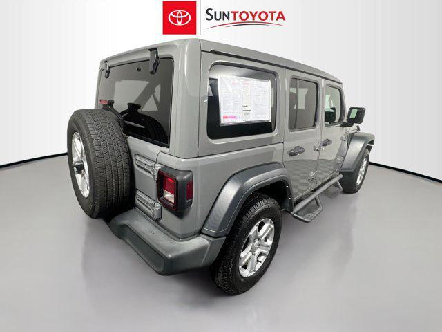 used 2021 Jeep Wrangler Unlimited car, priced at $31,979