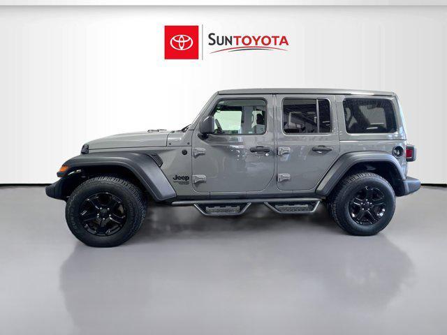 used 2021 Jeep Wrangler Unlimited car, priced at $28,645
