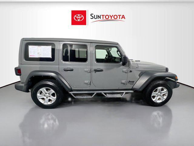 used 2021 Jeep Wrangler Unlimited car, priced at $31,979