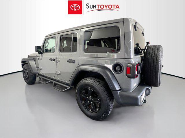 used 2021 Jeep Wrangler Unlimited car, priced at $28,645