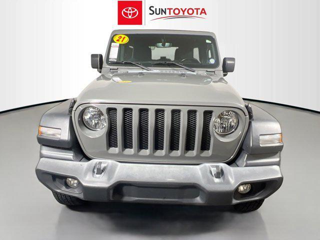 used 2021 Jeep Wrangler Unlimited car, priced at $28,645