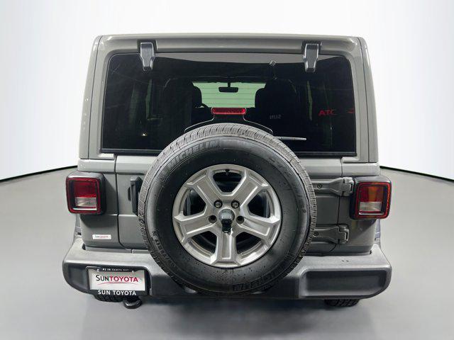 used 2021 Jeep Wrangler Unlimited car, priced at $31,979