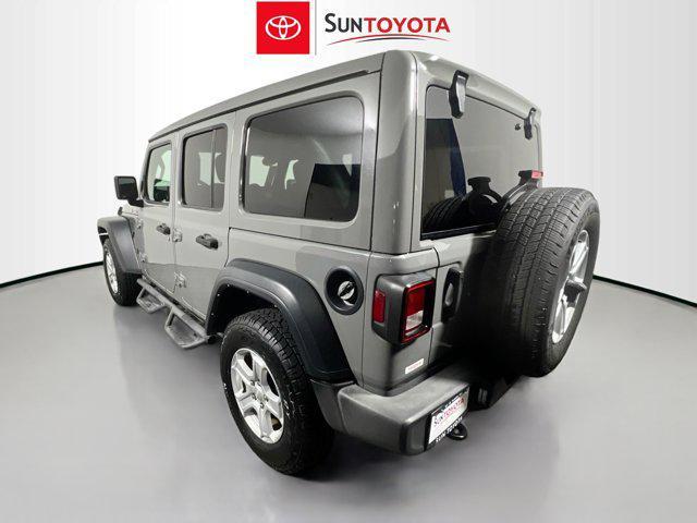 used 2021 Jeep Wrangler Unlimited car, priced at $31,979