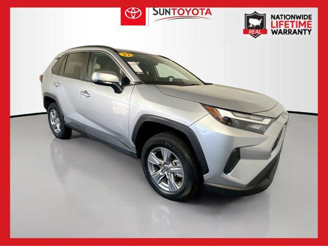 used 2022 Toyota RAV4 Hybrid car, priced at $28,045