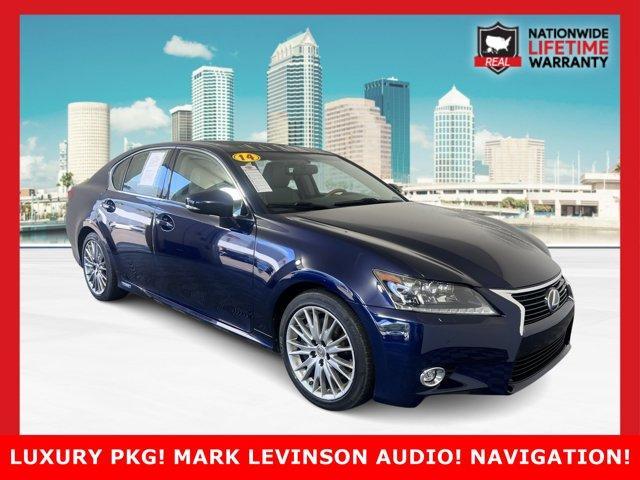 used 2014 Lexus GS 450h car, priced at $17,990