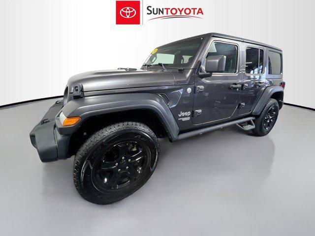 used 2019 Jeep Wrangler Unlimited car, priced at $21,990